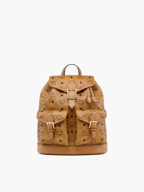 MCM Aren Drawstring Backpack in Visetos