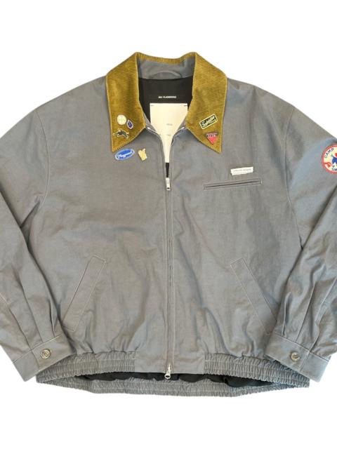 Song for the Mute Elasticated Coach Jacket "Blue" 262 MJK132 NYCNBLU