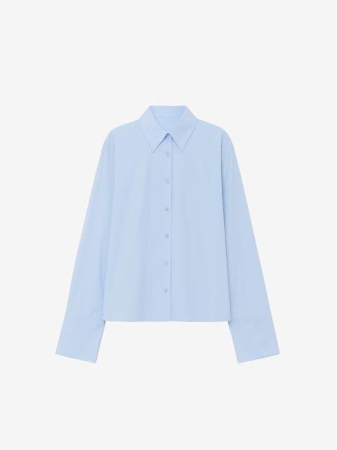 The Frankie Shop Tila Wide Sleeve Shirt - Light Blue