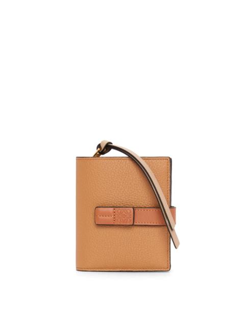 Loewe Compact zip wallet in soft grained calfskin