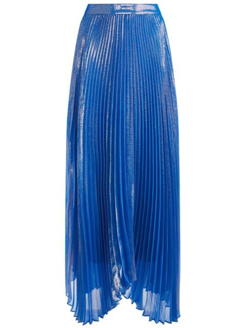 Alice + Olivia KATZ SUNBURST PLEATED MAXI SKIRT