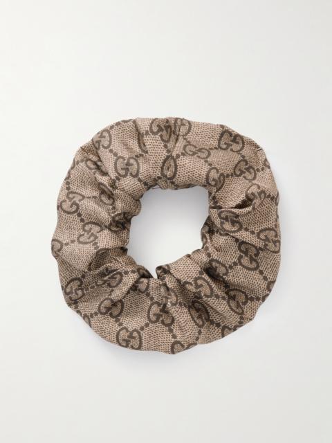 GUCCI Silk-jacquard Scrunchie