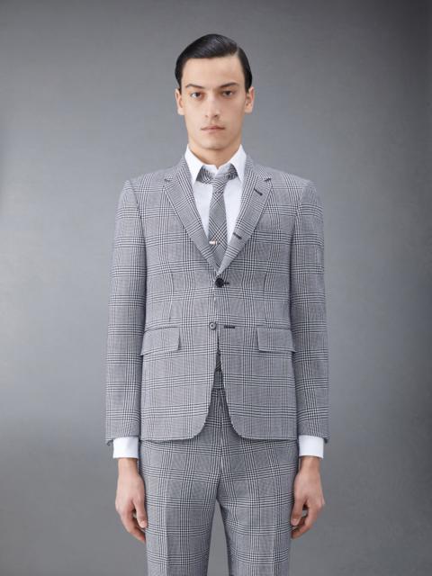 Thom Browne Prince Of Wales Heavy Wool Classic Sport Coat