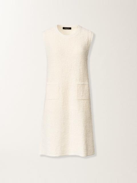 FABIANA FILIPPI Cotton tweed dress with sequins