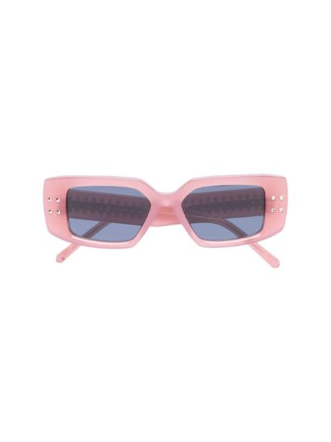 Valentino rectangular-frame sunglasses