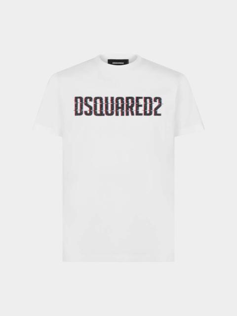 DSQUARED2 SURFER GANG RAVE SLOUCH RAGLAN T-SHIRT