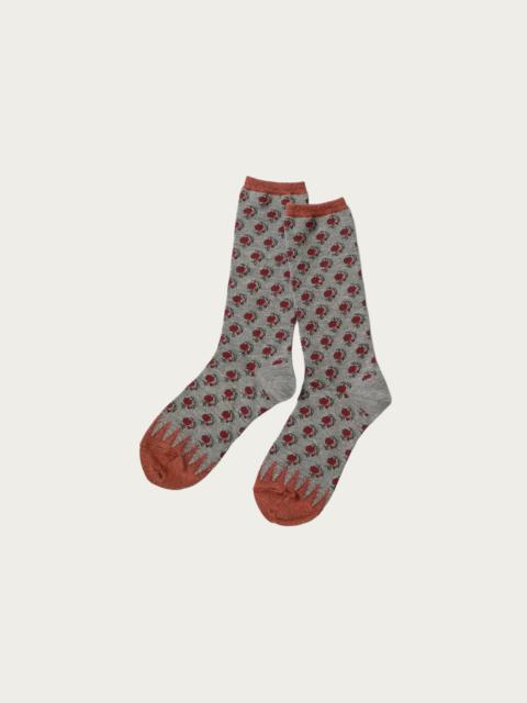 Kapital 144 Yarns CALICO Socks - Turquoise