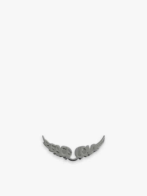 Zadig & Voltaire Swing Your Wings metal bag charm