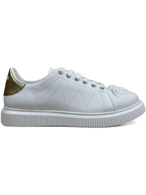 Versace Medusa Low Sneakers White Gold