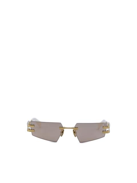 Balmain logo-detail sunglasses