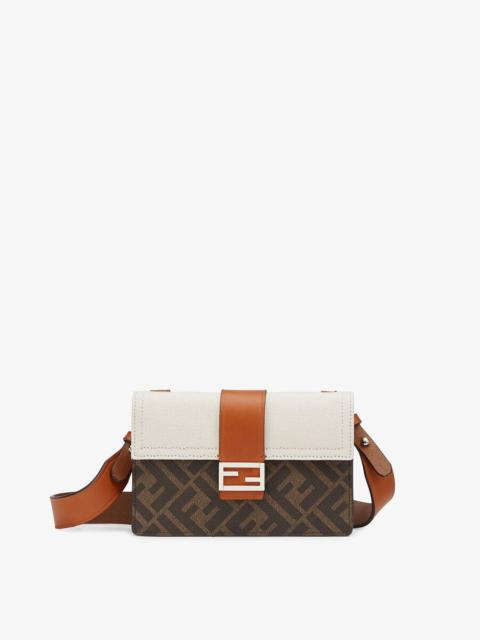 FENDI Brown fabric bag