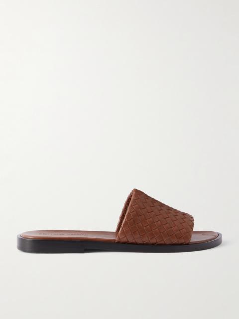 Bottega Veneta Intrecciato Leather Sandals