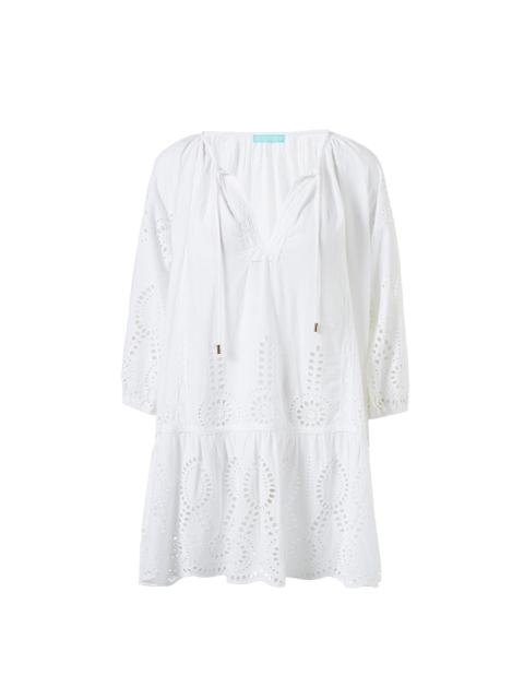 MELISSA ODABASH ASHLEY WHITE KAFTAN