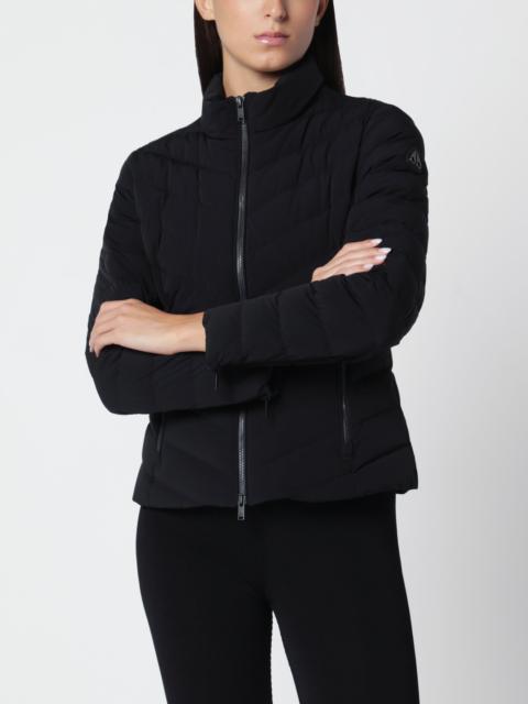 MOOSE KNUCKLES Black Elora padded jacket in nylon