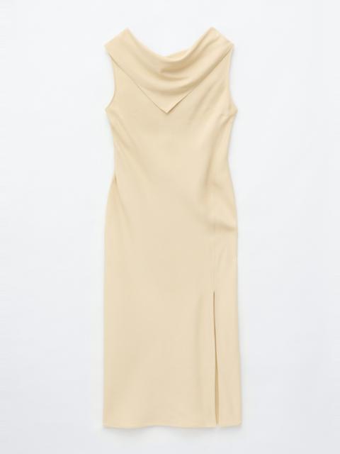& Other Stories Scarf-Detail Midi Dress