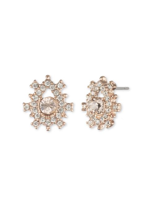 Marchesa POISED ROSE BUTTON EARRING