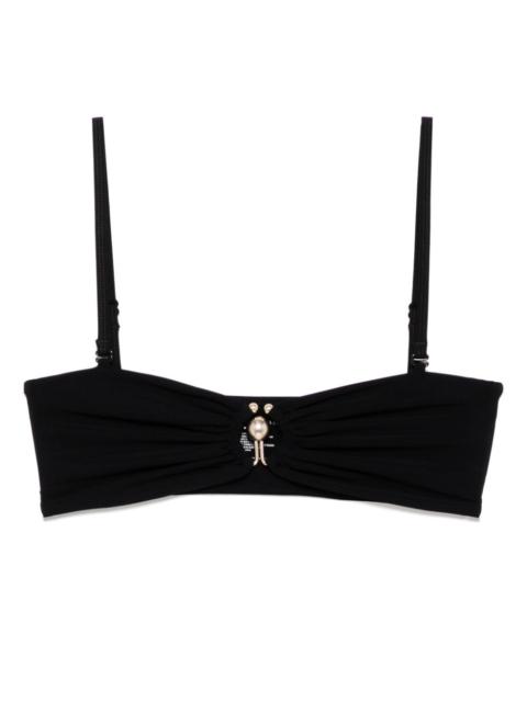 CHRISTOPHER ESBER ruched prong bandeau