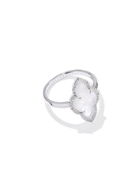 KENDRA SCOTT Abbie 14k White Gold Cocktail Ring