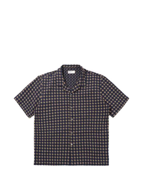 Universal Works Road patterned shirt