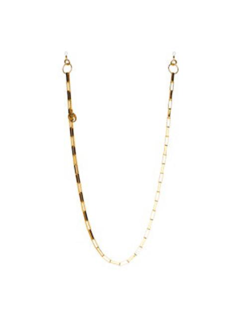 GOLD METAL RECTANGLE CHAIN