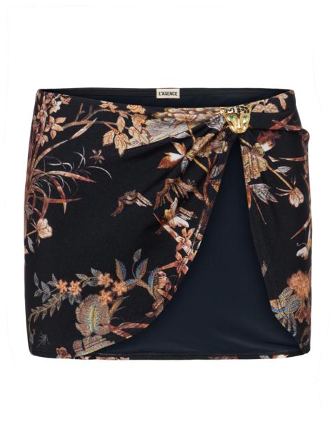 L'AGENCE Coco Mini Skirt Cover-Up