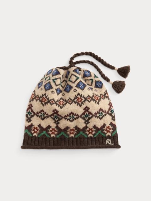 Polo Ralph Lauren Fair Isle Wool Tassel Beanie