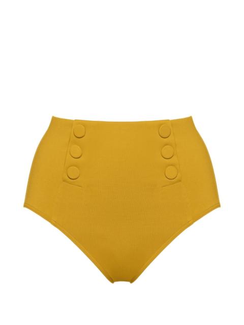 ERES high-waisted button-detail bikini bottoms