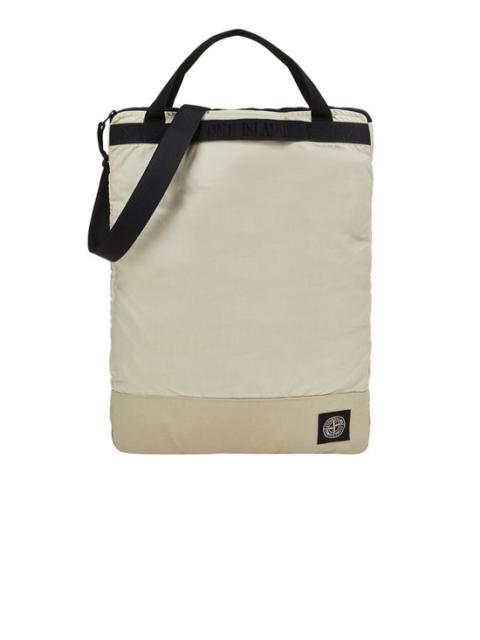 Stone Island 90970 MUSSOLA GOMMATA CANVAS STUCCO