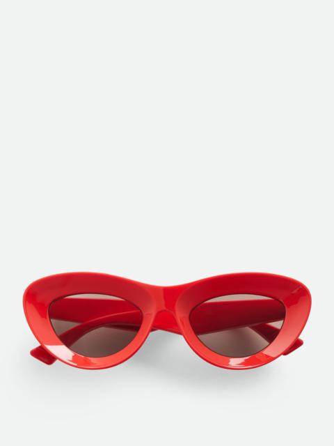 Bottega Veneta Sharp Cat Eye Sunglasses