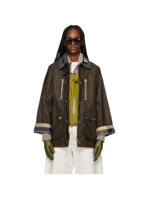 Barbour Khaki Argill Waxed Jacket