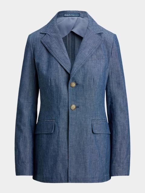 Polo Ralph Lauren Notch Lapel Cotton Blazer