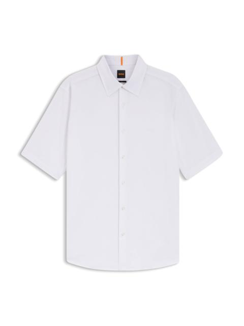 BOSS REGULAR-FIT SHIRT IN OXFORD COTTON