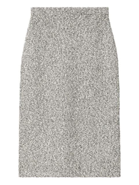TORY BURCH tweed midi skirt