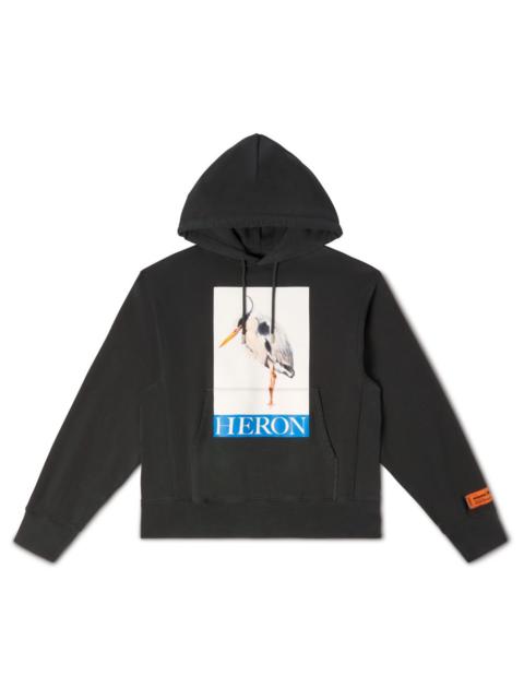 Heron Bird Painted Hoodie