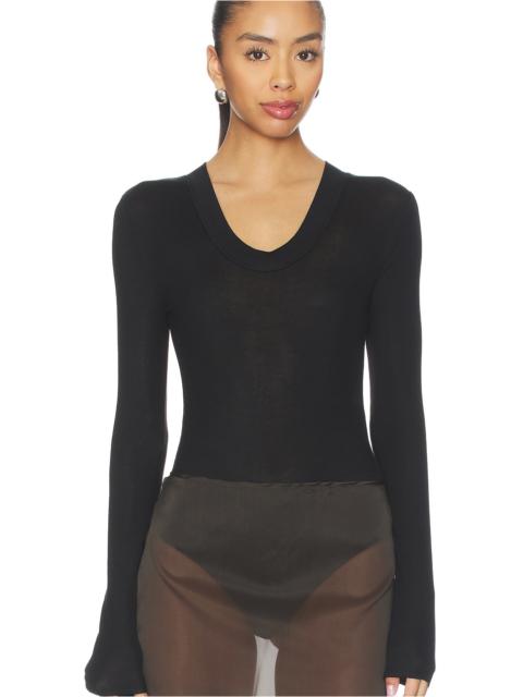 entire studios Circle Neck Bodysuit