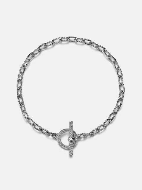 DAVID YURMAN DY Madison® sterling silver bracelet with diamonds