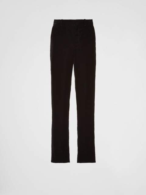 Prada Velvet pants