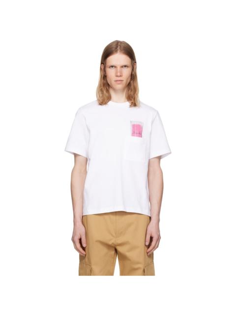 JACQUEMUS White 'Le T-shirt Esquimau' T-shirt