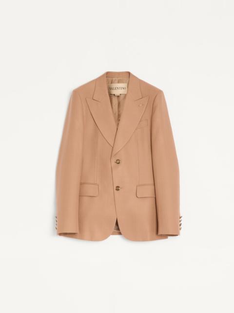 Valentino SINGLE-BREASTED VISCOSE JACKET