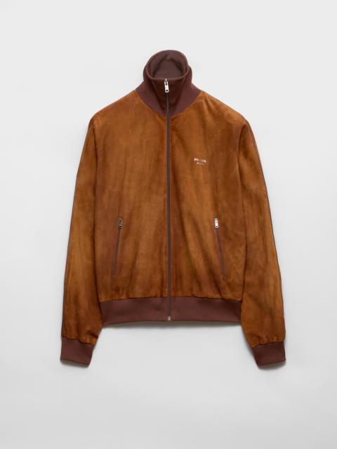 Prada Suede blouson jacket