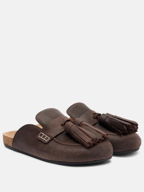 JW Anderson Tassel suede mules