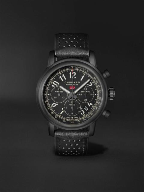 Mille Miglia 2020 Race Edition Limited Edition Automatic Chronograph 42mm Stainless Steel and Leathe