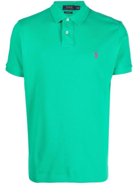 Polo Ralph Lauren embroidered-logo short-sleeve shirt