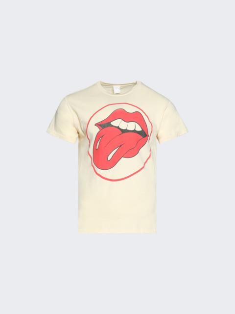 MadeWorn Rolling Stones 90's Crew Tee Mellow Yellow