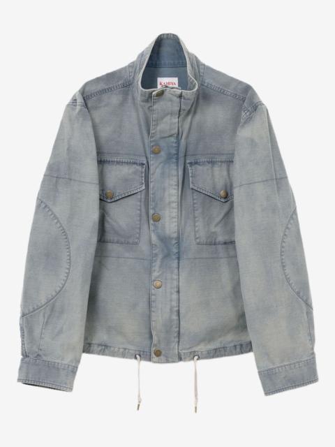 KAMIYA flap-pocket drawstring-hem jacket