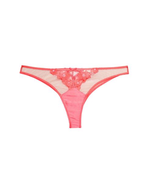 Fleur du Mal Petal Embroidery Cheeky