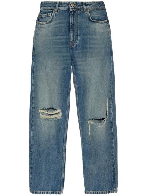 BALENCIAGA ripped detailing jeans