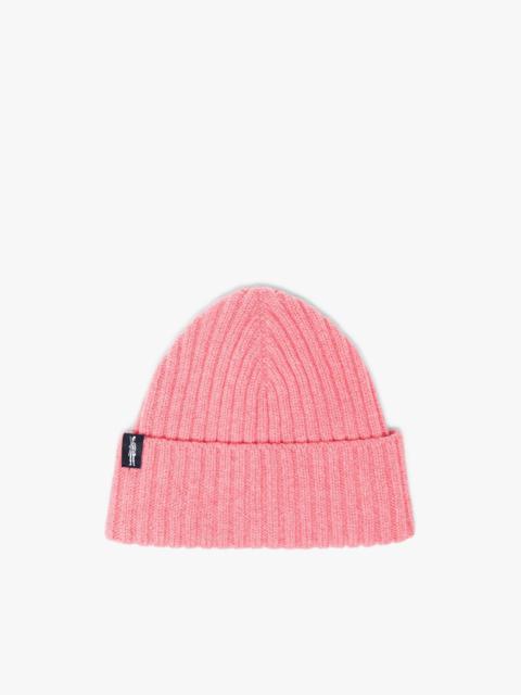 Mackintosh BILLIE PINK WOOL BENIE HAT