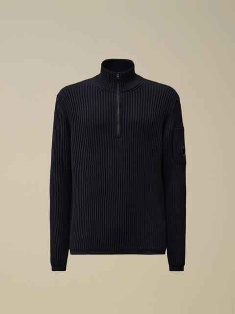 Re-Wool Half Zip Knit