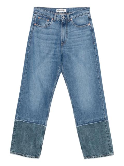 Our Legacy Third Cut Contrast-hem Jeans